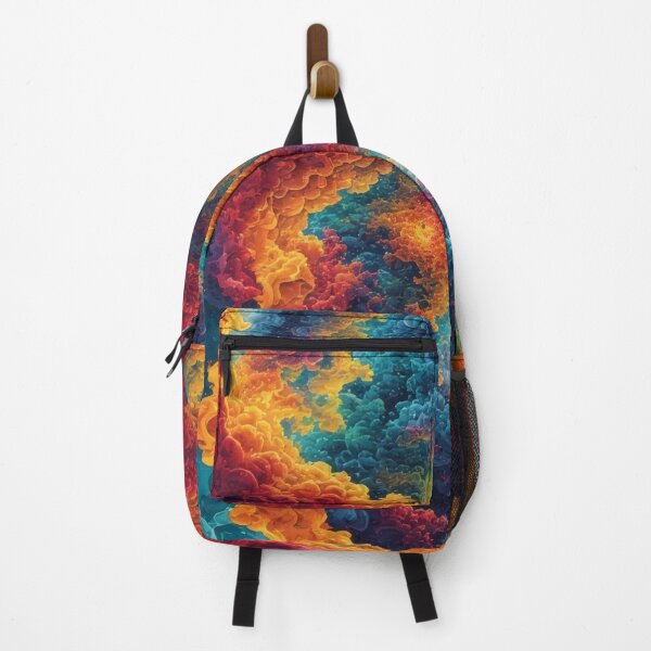 Item preview, Colorful abstract, fog-like artwork designed and sold by Mianku | Für das Leben.