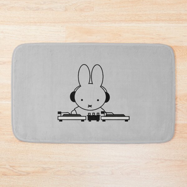 Item preview, Miffy the DJ designed and sold by KrishaCreate.