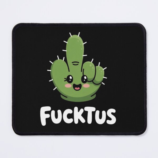Item preview, F*cktus – Cute Cactus with Attitude Funny Cartoon designed and sold by vvcreativedesigns.