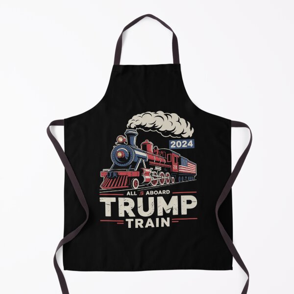 Item preview, All Aboard The Trump Train American Flag Trump designed and sold by FadeOfThrone.