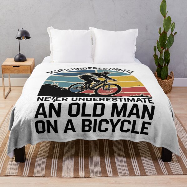 Item preview, Never Underestimate An Old Man Bicycle Riding Cyclist Mens designed and sold by MarryIsMonth.