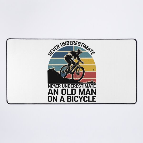 Item preview, Never Underestimate An Old Man Bicycle Riding Cyclist Mens designed and sold by MarryIsMonth.