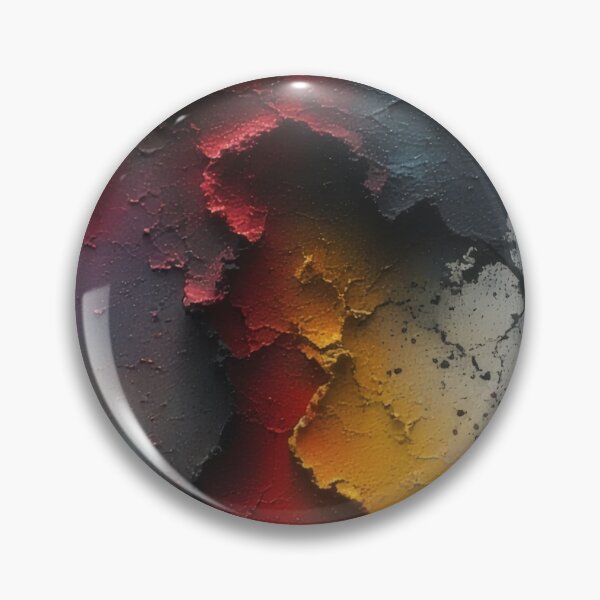 Item preview, Abstract color spectrum with textured cracks designed and sold by Mianku | Für das Leben.