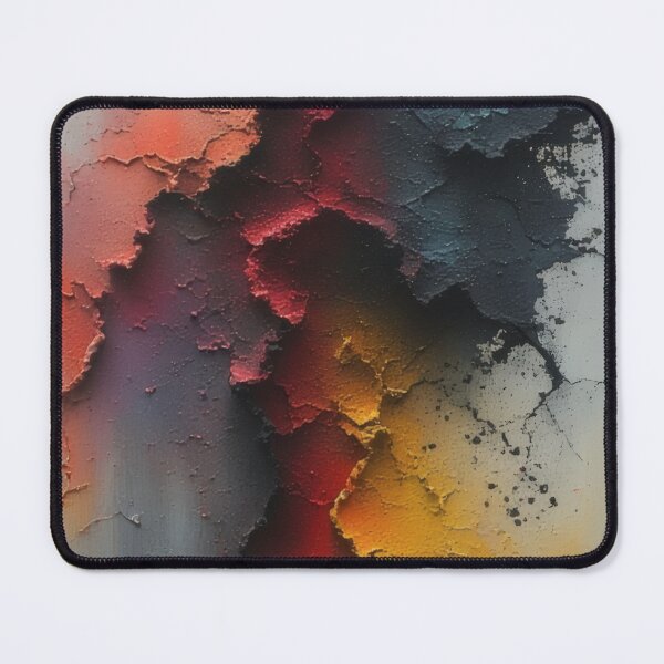 Item preview, Abstract color spectrum with textured cracks designed and sold by Mianku | Für das Leben.