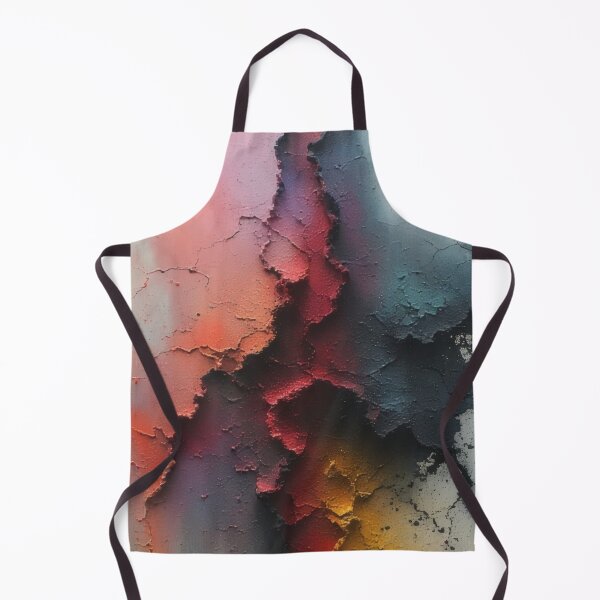 Item preview, Abstract color spectrum with textured cracks designed and sold by Mianku | Für das Leben.