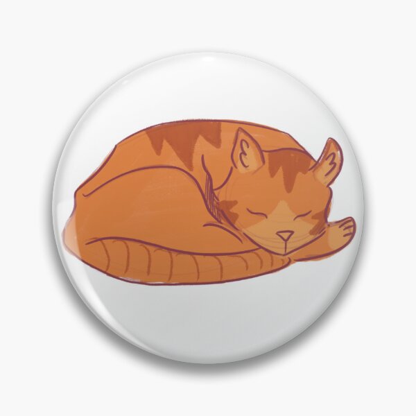 Item preview, Marmalade Cat takes a nap designed and sold by arrowofthyme.