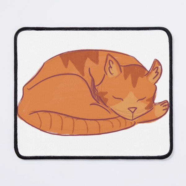 Item preview, Marmalade Cat takes a nap designed and sold by arrowofthyme.