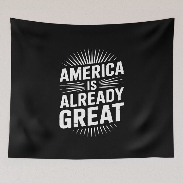 Item preview, America Is Already Great Impeach Trump designed and sold by FadeOfThrone.