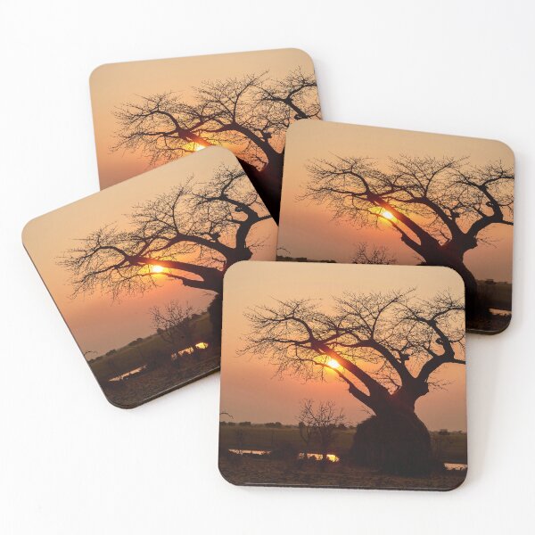 Item preview, Sunset Baobab And The Quiet River designed and sold by DavideAntoniani.