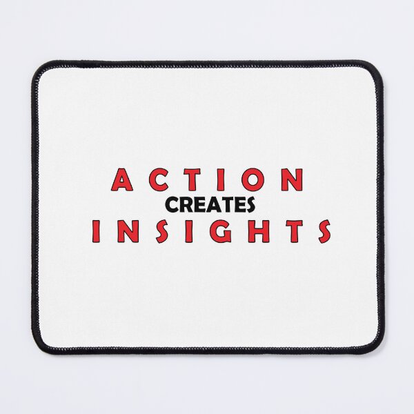 Item preview, Action creates insights designed and sold by Positive Mindzet!.