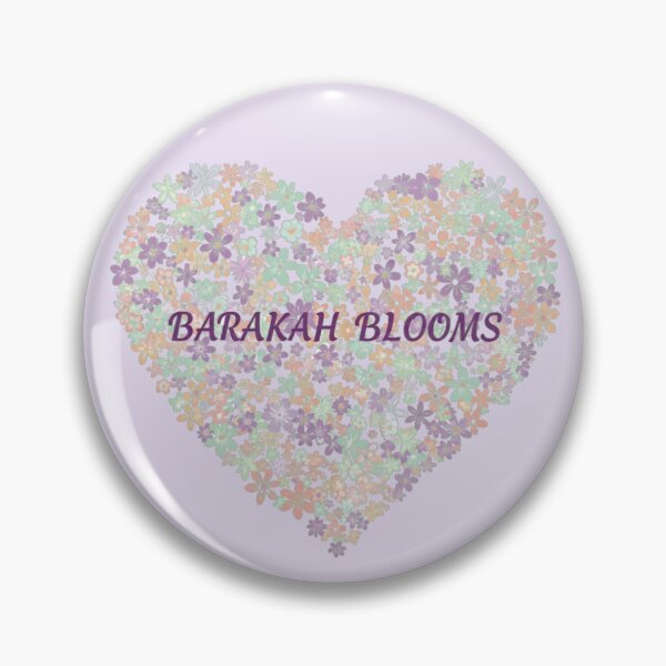 Item preview, Barakah Blooms – Pastel Floral Heart Illustration designed and sold by D-Islamic.
