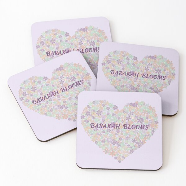 Item preview, Barakah Blooms – Pastel Floral Heart Illustration designed and sold by D-Islamic.