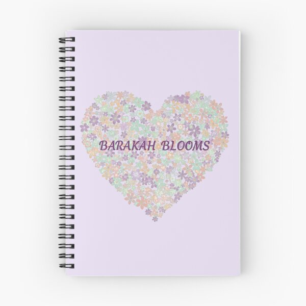 Item preview, Barakah Blooms – Pastel Floral Heart Illustration designed and sold by D-Islamic.