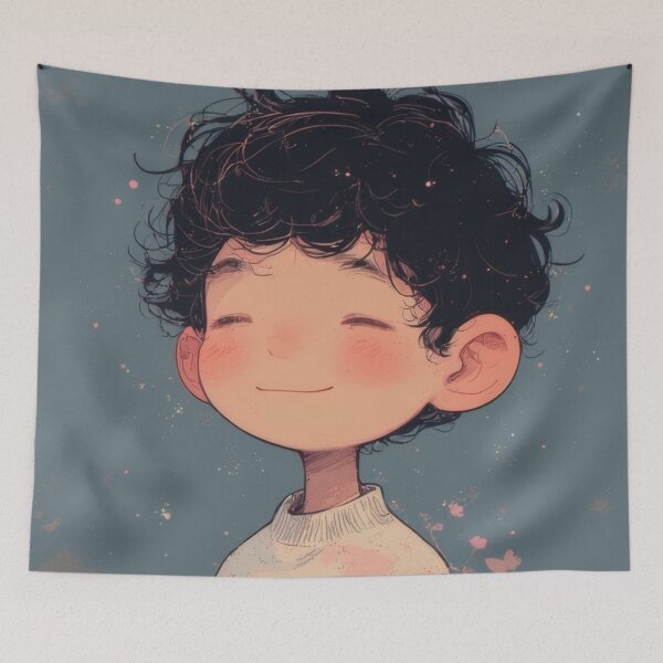 Item preview, Dreamy child in soft colors designed and sold by Mianku | Für das Leben.