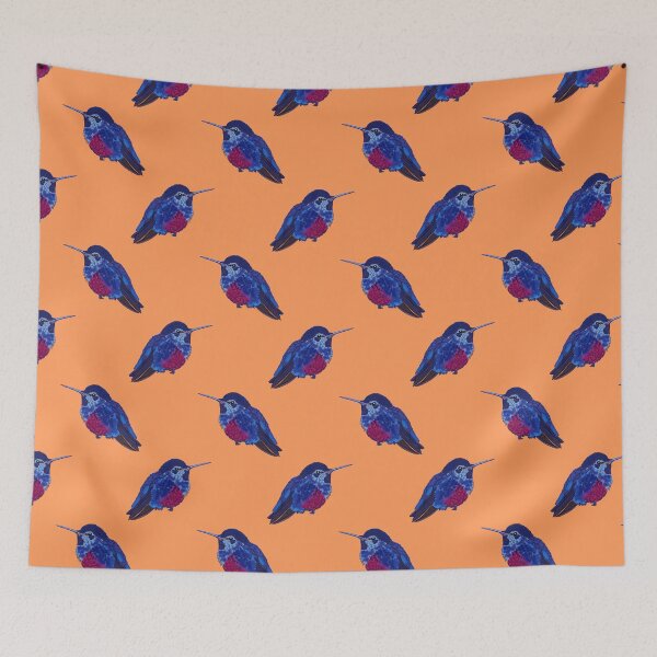 Item preview, Pink Belly Hummingbird-Orange designed and sold by deblevart.