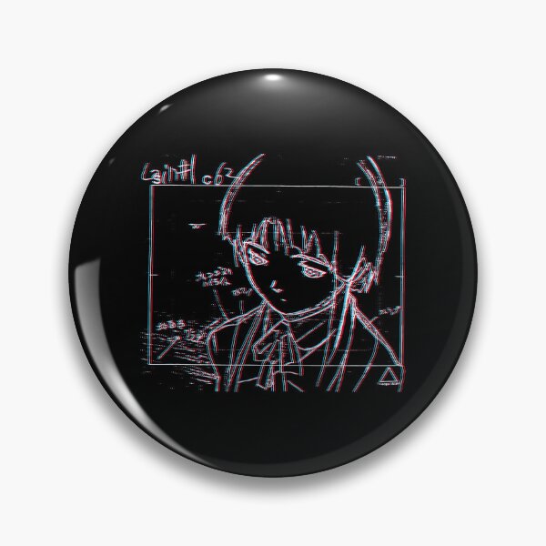 Item preview, Lain Iwakura 3d Sketch 001 - White On Black  designed and sold by Hatsunemiku29.