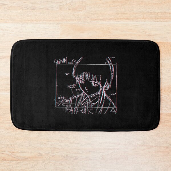 Item preview, Lain Iwakura 3d Sketch 001 - White On Black  designed and sold by Hatsunemiku29.