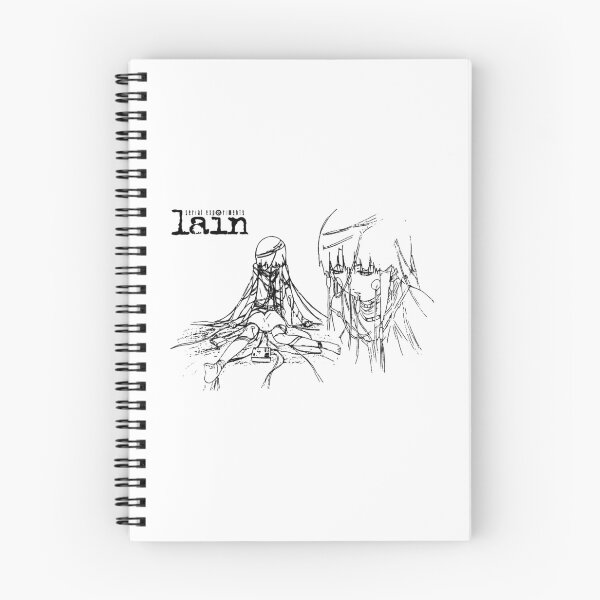 Item preview, Lain Wired Up - Black Print  designed and sold by Hatsunemiku29.