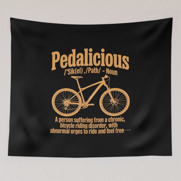 Item preview, Pedalicious Definition Bike Cycling Lover  designed and sold by AquaKiev.