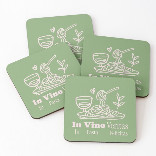 Item preview, In Vino Veritas, In Pasta Felicitas – Italian Food Lover designed and sold by VinoVibesApp.