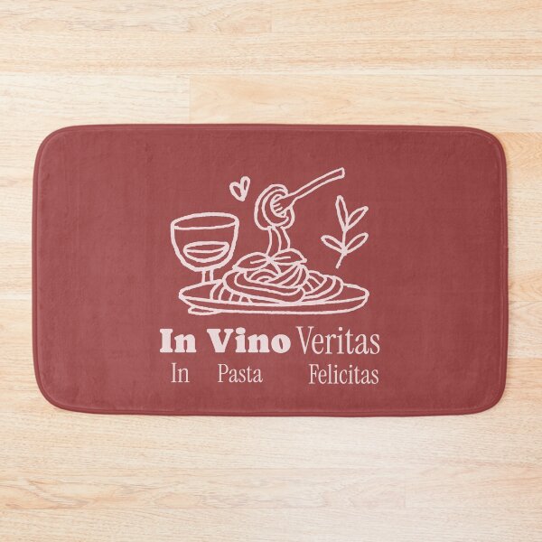 Item preview, In Vino Veritas, In Pasta Felicitas – Italian Food Lover designed and sold by VinoVibesApp.