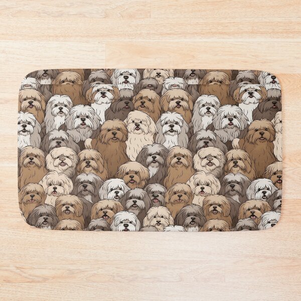 Item preview, My Lhasa Apso loving family designed and sold by LoversCovers.