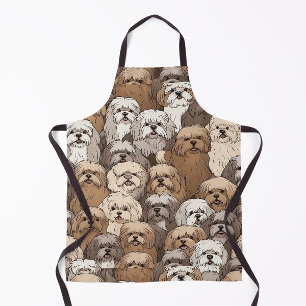 Item preview, My Lhasa Apso loving family designed and sold by LoversCovers.