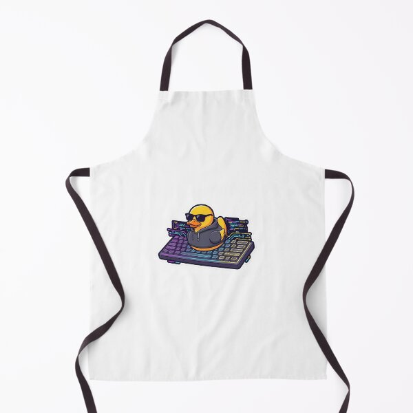 Item preview, Rubber Duck Debugging: The Developer's Cyberpunk Duck designed and sold by Stickers à gogo.