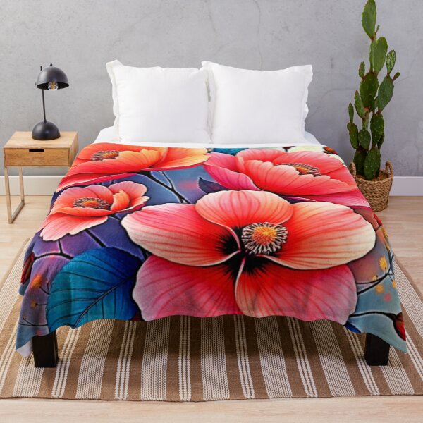 Item preview, Elegant Poppies: Radiant Nature Art designed and sold by Health And Fitness Posts e-Store.