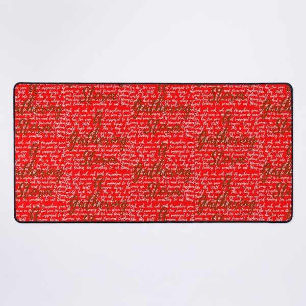 Item preview, Hadestown Lyrics designed and sold by broadwaygirl142.