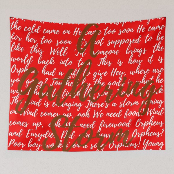 Item preview, Hadestown Lyrics designed and sold by broadwaygirl142.