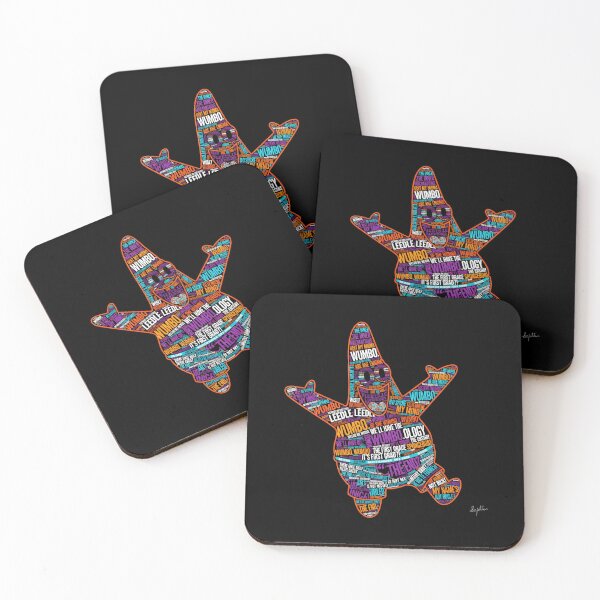 Item preview, Spongebob Patrick Star Quote Collage  designed and sold by mengematikon.