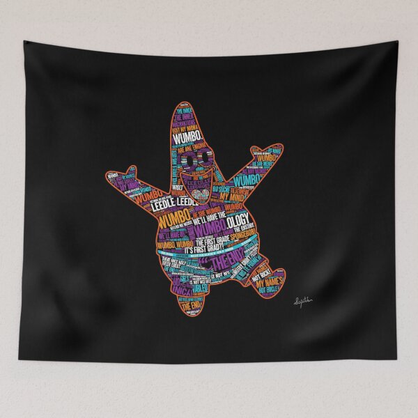 Item preview, Spongebob Patrick Star Quote Collage  designed and sold by mengematikon.