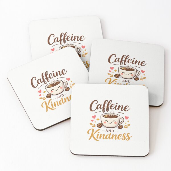 Item preview, Caffeine and Kindness designed and sold by musthavewords.