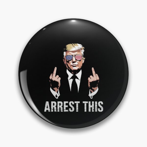 Item preview, Arrest This Trump 2024 US American Flag designed and sold by MarryIsMonth.