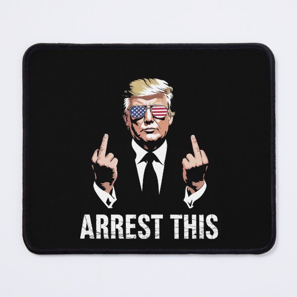 Item preview, Arrest This Trump 2024 US American Flag designed and sold by MarryIsMonth.