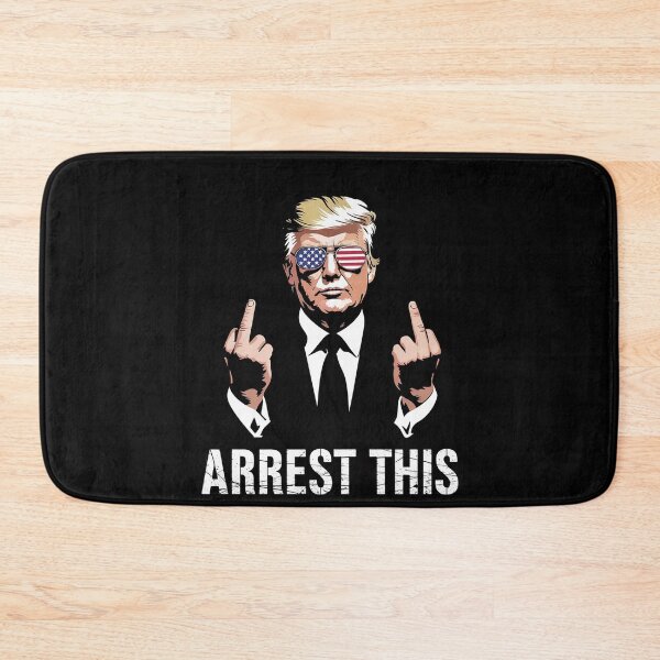 Item preview, Arrest This Trump 2024 US American Flag designed and sold by MarryIsMonth.