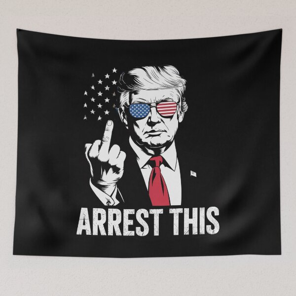 Item preview, Arrest This Trump Fingers Pro Trump Trump Arrest This designed and sold by FadeOfThrone.