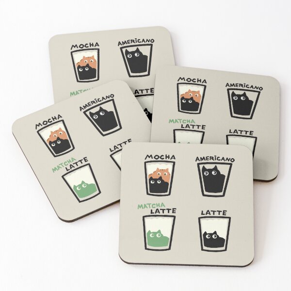 Item preview, Coffee Cats designed and sold by NevermindOnArt.