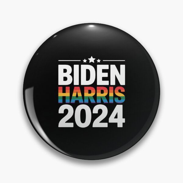 Item preview, Biden Harris 2024 Rainbow Flag Gay Pride LGBT designed and sold by MarryIsMonth.