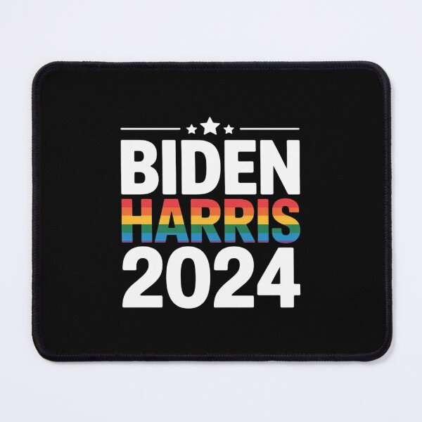 Item preview, Biden Harris 2024 Rainbow Flag Gay Pride LGBT designed and sold by MarryIsMonth.