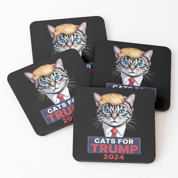 Item preview, Cats For Trump 2024 For Vance Trump designed and sold by FadeOfThrone.