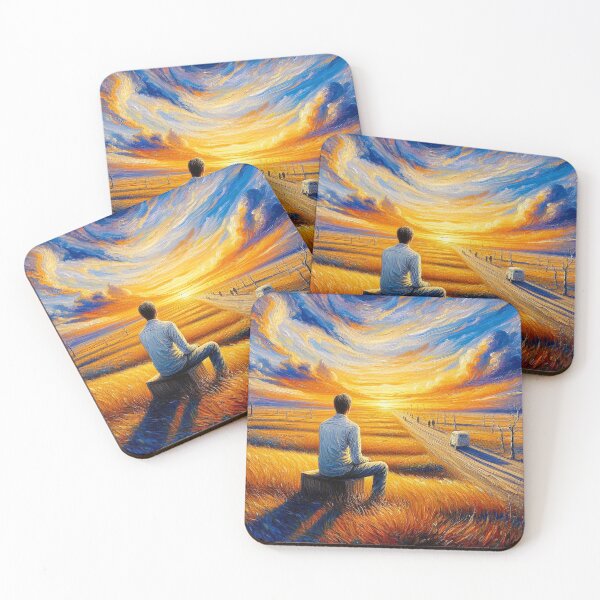 Item preview, The Long Road Home – A Golden Journey of Reflection designed and sold by Okmanoo.