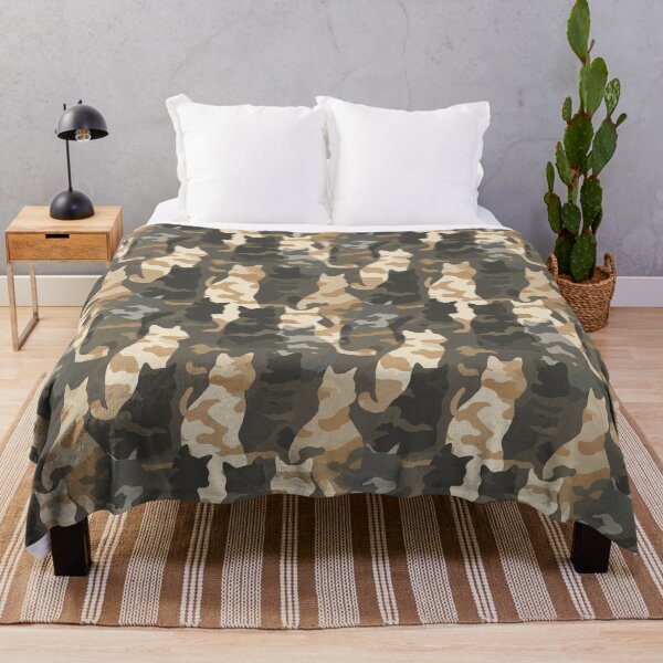 Item preview, Cute Military Cat Camouflage Pattern  - Christmas Gifts For Her designed and sold by RoyalStarsPatts.