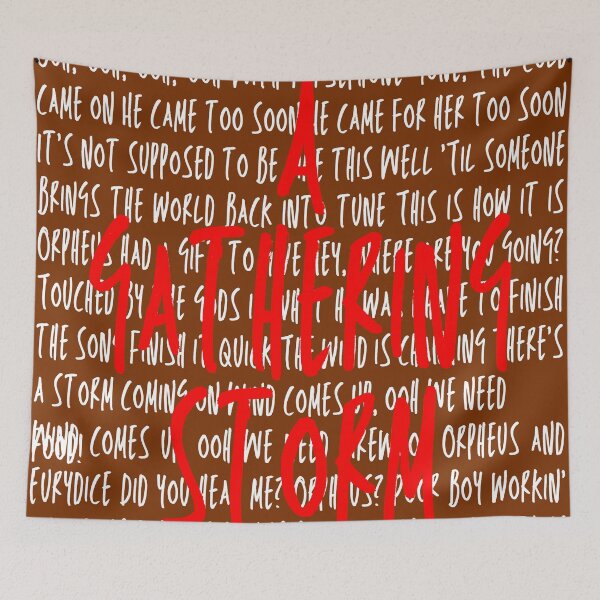 Item preview, Hadestown Lyrics designed and sold by broadwaygirl142.