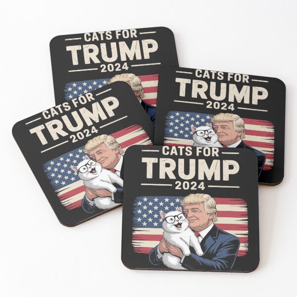 Item preview, Cats for Trump Vote For Trump designed and sold by MarryIsMonth.