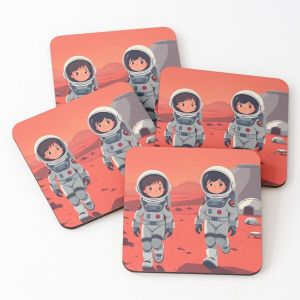 Item preview, Mission to Mars – First Steps on the Red Planet designed and sold by HappySproutArt.