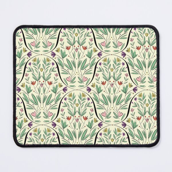 Item preview, Romantic tile pattern designed and sold by Sibylle Bauer-Schmidt.