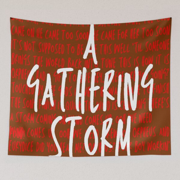 Item preview, Hadestown Lyrics designed and sold by broadwaygirl142.