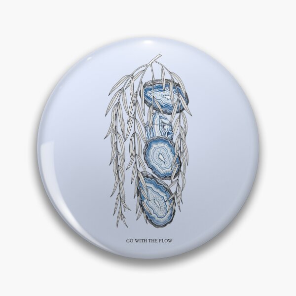 Item preview, Go With The Flow - Willow Tree & Blue Lace Agate designed and sold by Credisaim.